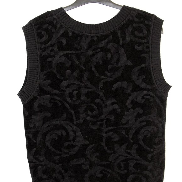 BNWT AW24 ERNEST W. BAKER JACQUARD CHENILLE SWEATER VEST M - Picture 3 of 12